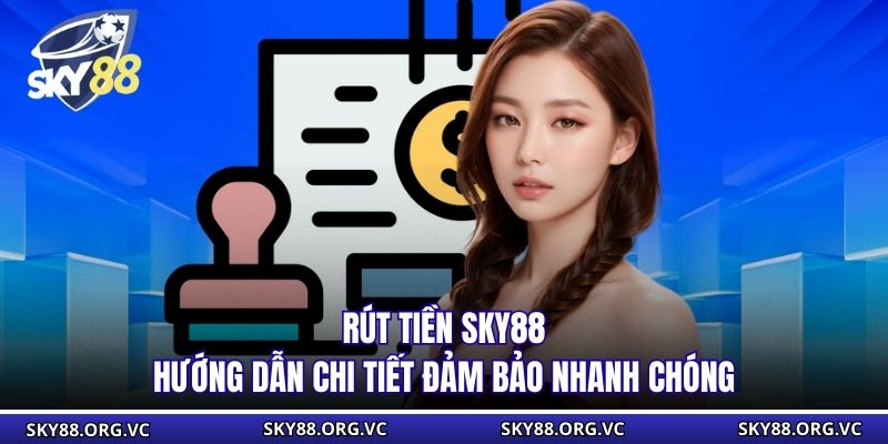 Rút Tiền Sky88 - Hướng Dẫn Chi Tiết Đảm Bảo Nhanh Chóng