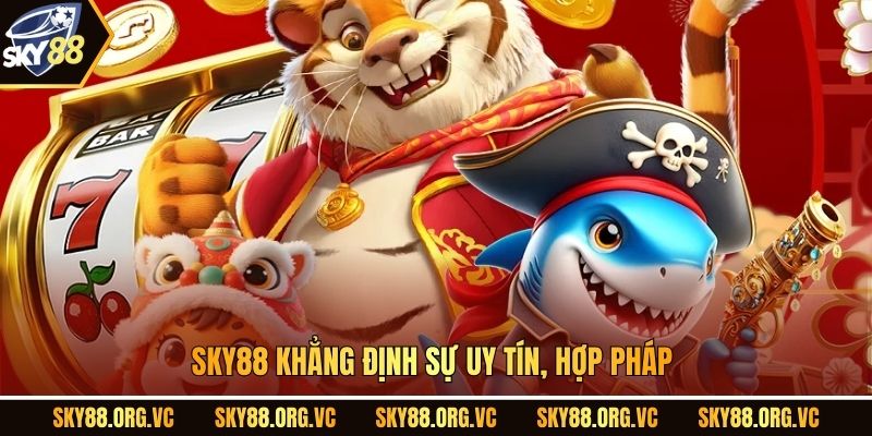 Sky88 khẳng định sự uy tín, hợp pháp.