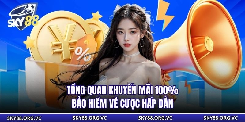 Tổng quan khuyến mãi 100% bảo hiểm vé cược hấp dẫn