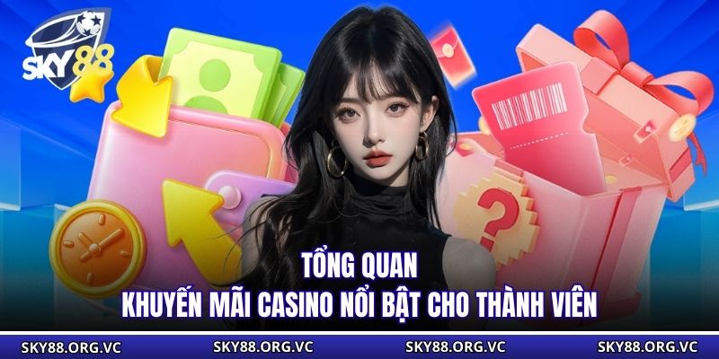 Tổng quan khuyến mãi casino nổi bật cho thành viên